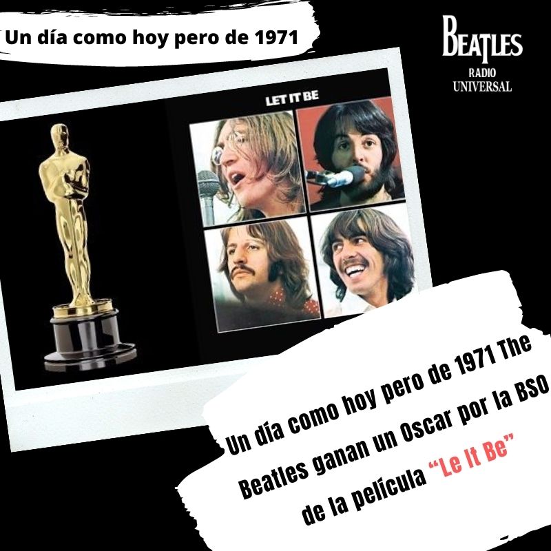 beatlesradiouni's tweet photo. El 15 de abril de 1971, @thebeatles se quedaron con esta importante estatuilla en el rubro “Mejor banda sonora (mejor adaptación musical)" por su trabajo “Let it be”. 🤟
https://t.co/SINUd8hgXq
#TheBeatles #LeItBe #UnDíaComoHoy https://t.co/3o5ohxJnCV