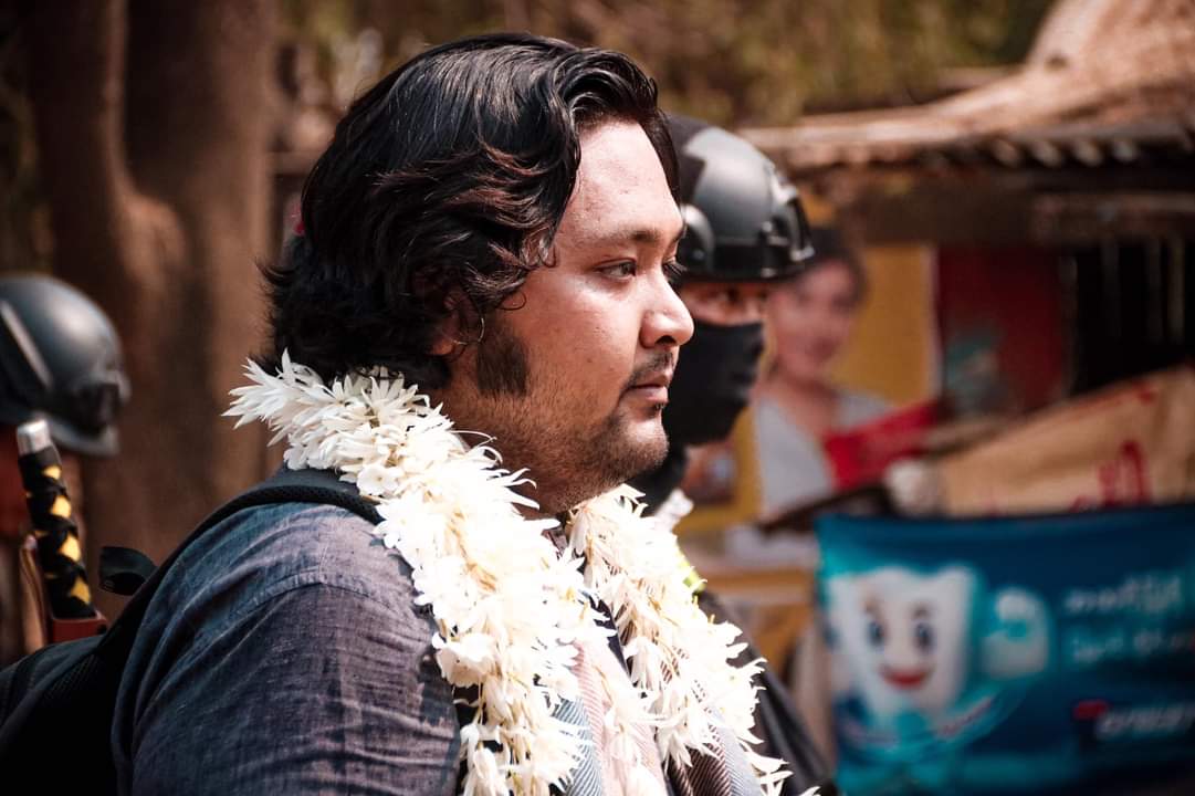ChuchuNang's tweet photo. Wai Moe Naing, a Monywa community leader, was arrested at around 2pm near the top of Yingmar Myaing Road on Tharsi Road, where the main strike began.
#WhatsHappeningInMyanmar
#monywaentertainment
#savemyanmarfrommilitarycoup
#UnitedNations https://t.co/DUsEBT0pgB