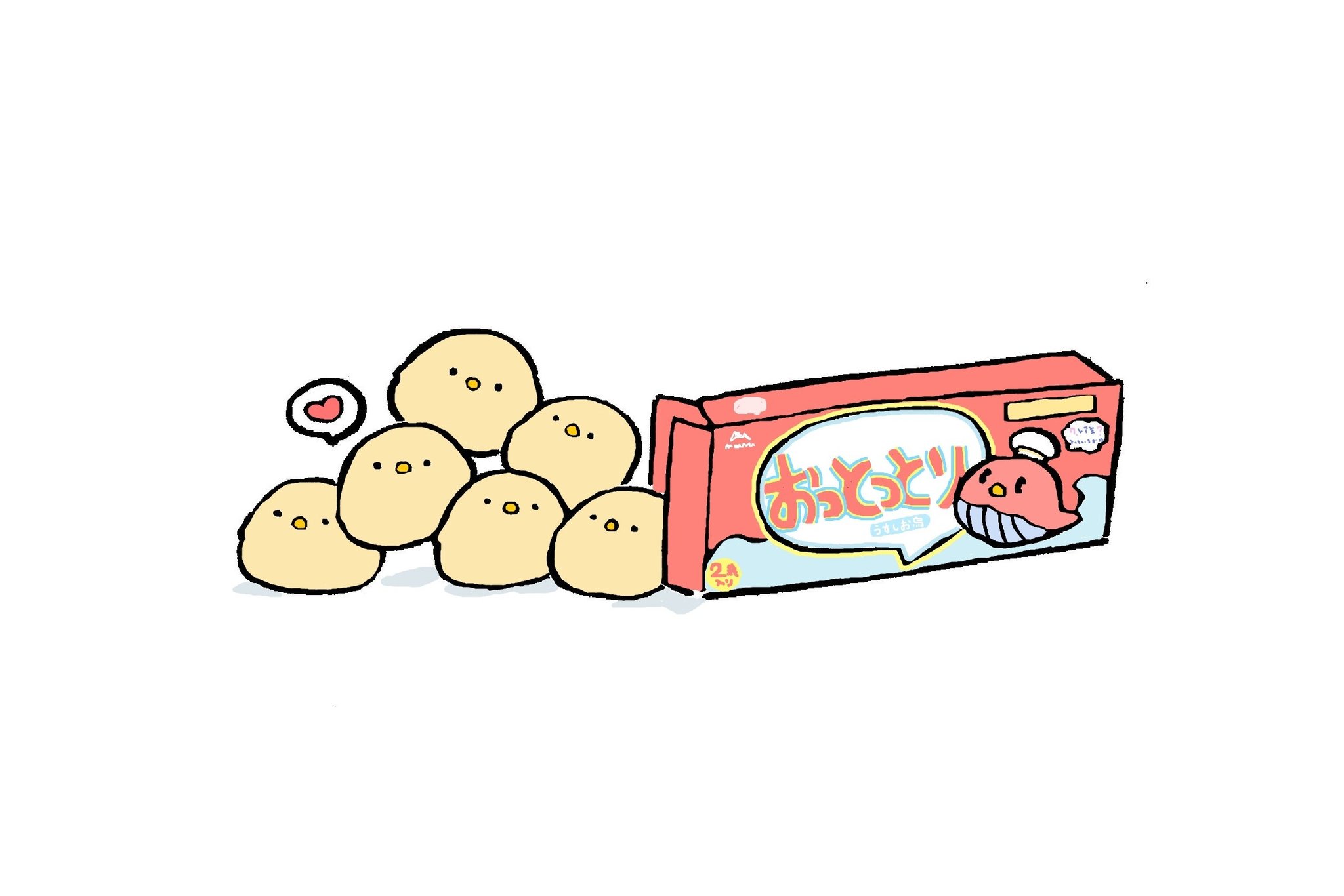 うぱ おっとっとり イラスト おっとっと T Co 6d7nlrfnea Twitter
