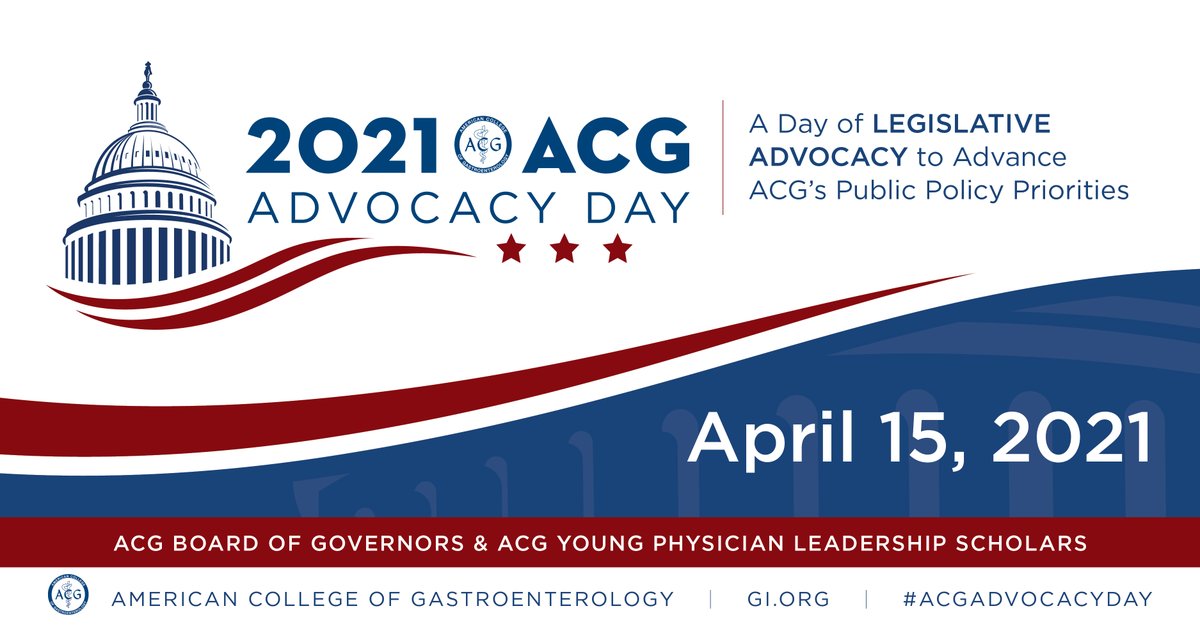 TODAY! @AmCollegeGastro Governors and #YPLSP advocating for clinical #Gastroenterology & GI patients! ☑️#SafeStepAct #S464 #HR2163 ☑️#Telehealth Bills #S368 #HR1332 #HR366 ☑️Policies to⬇️#HealthDisparities in #ColorectalCancerScreening⬆️#HealthEquity #ACGAdvocacyDay #FutureofGI