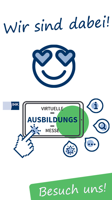 RothGmbH's tweet photo. Du suchst noch einen Ausbildungsplatz?
Ganz bequem von zu Hause aus habt ihr die Möglichkeit euch über Ausbildungs- und Studienmöglichkeiten zu informieren.
Schaut doch mal vorbei bei der virtuellen Messe der IHK - Halle 2!
https://t.co/v27ZL9JL3Y https://t.co/ZqK1A6vBum