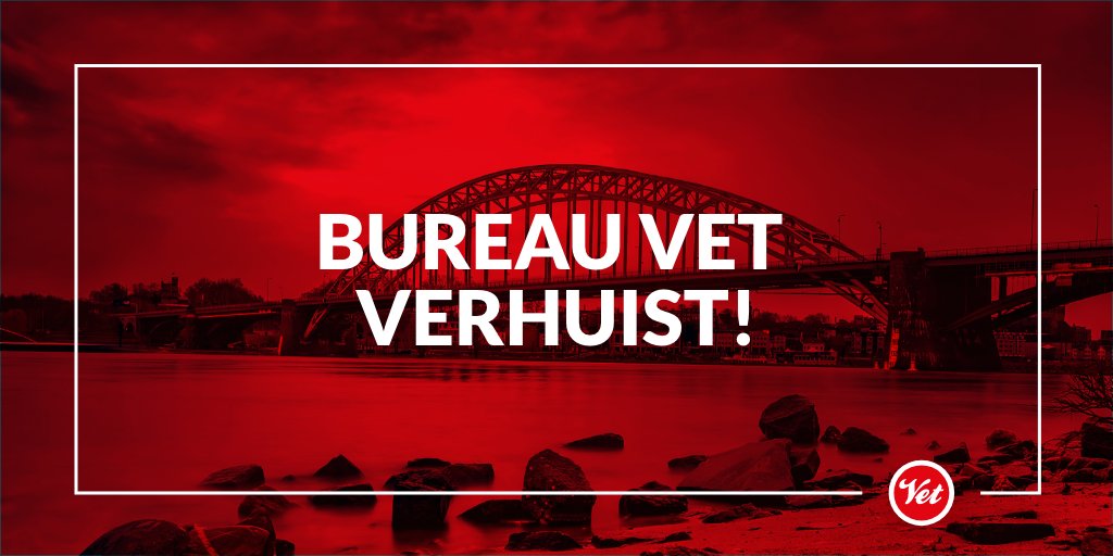 VetDigitalnl's tweet photo. Wij gaan 𝐯𝐞𝐫𝐡𝐮𝐢𝐳𝐞𝐧! Met steeds meer collega’s, klanten en toffe projecten is het tijd voor de volgende stap. Wij verhuizen van onze vestiging in 𝐁𝐨𝐱𝐦𝐞𝐞𝐫 naar een gave nieuwe locatie in hartje 𝐍𝐢𝐣𝐦𝐞𝐠𝐞𝐧, aan het Keizer Karelplein📍. 

#BureauVet #Nijmegen https://t.co/8SgRjQHcBy