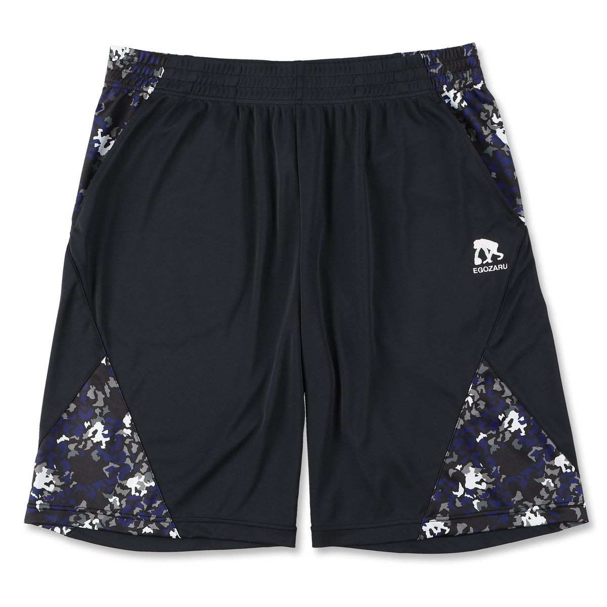 LEOPARD TRIANGLE SWITCHING SHORTS ] 三角形のレオパード柄の切り替え 