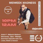 Hey,

Have a listen to "Anton P - Mid-Week Madness  - 14/04/2021  Episode 28" of the "dejavufm podcasts" podcast on PodOmatic. Playing Deep, Soulful, Afro House.

Check it out:

podomatic.com/podcasts/dejav…