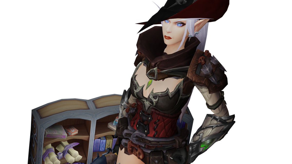 regalgorgon's tweet photo. Lathrius's little huntress for @hey_beyn #3D #3Dart #worldofwarcraft #bloodelf #sindorei #regalgorgon https://t.co/qAg8Xi1dy0