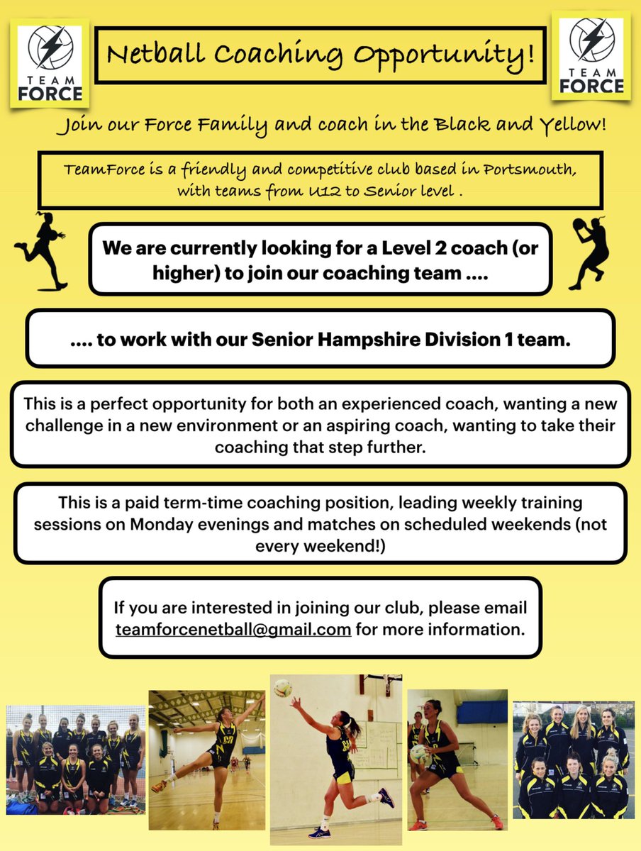 TeamForce Netball tweet media