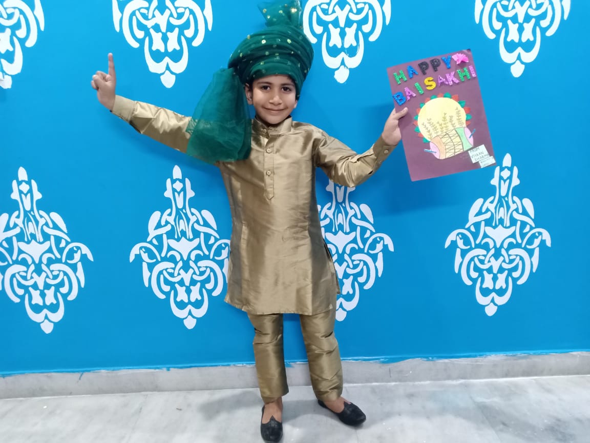 Lil' Hallmarkites celebrated Baisakhi-the festival of hope and fresh start with great fervour and gaiety. 

#HallmarkPublicSchool #Baisakhi2021 #CBSESchoolInPanchkula #QualityEducation #BaisakhiCelebrations