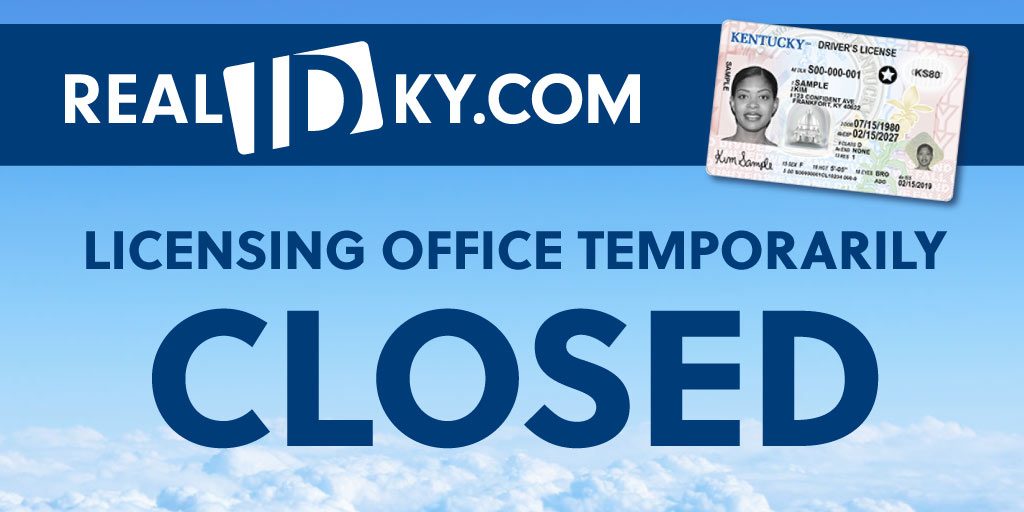 REAL ID KY on Twitter "Customers with appointments will be rescheduled