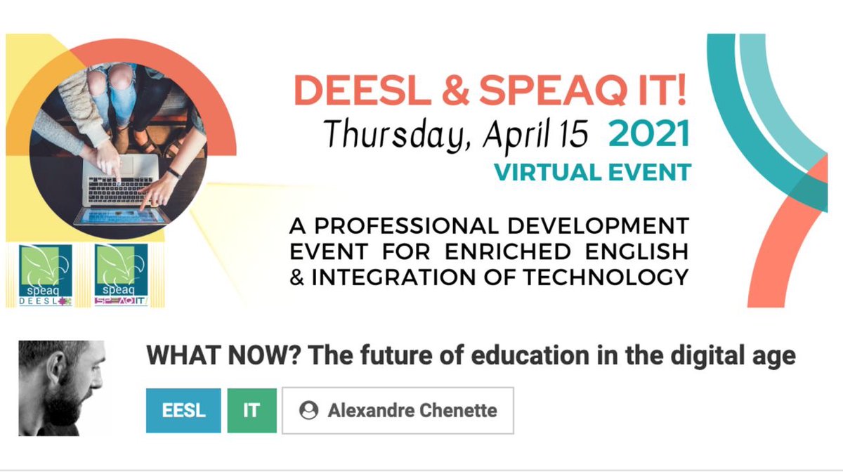 Ready! It's today  our online event #DEESL and #SPEAQIT! You don’t want to miss great workshops and our speaker <a href="/alexchenette/">ᴀʟᴇxᴀɴᴅʀᴇ ᴄʜᴇɴᴇᴛᴛᴇ</a> #recitqc #speaqesl @sandralaine <a href="/nadialo/">Надія Гуменюк</a> <a href="/eracinecsdp/">Emilie Racine 🌸</a> <a href="/SHNERTY/">Dianne Stankiewicz</a> For more information:  monurl.ca/deeslit pic.x.com/VO9AZxZmSM