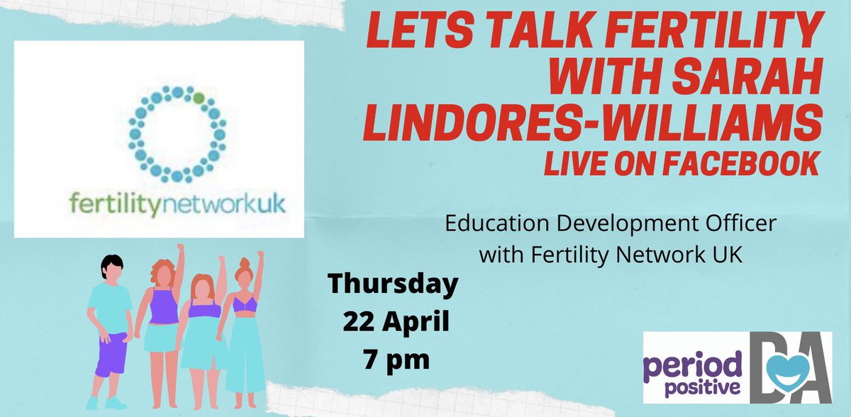 TatiannaZorina's tweet photo. Come and join us in the chat about all things #fertility. We’ll be talking to Sarah from @FNScotlandUK next Thursday at 7 pm on our Facebook page. Live event open to all! #LetsTalkFertility #LetsTalkPeriods #DAPeriodPositive @ChickyC1988 join here: https://t.co/kMliuLMxWU https://t.co/TlkiL19Xuw