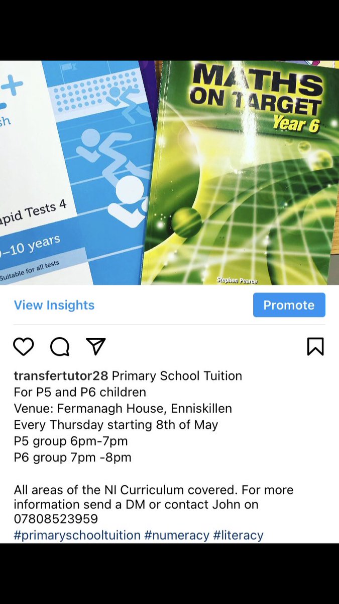 TestTransfer's tweet image. New Tuition Dates for Fermanagh.