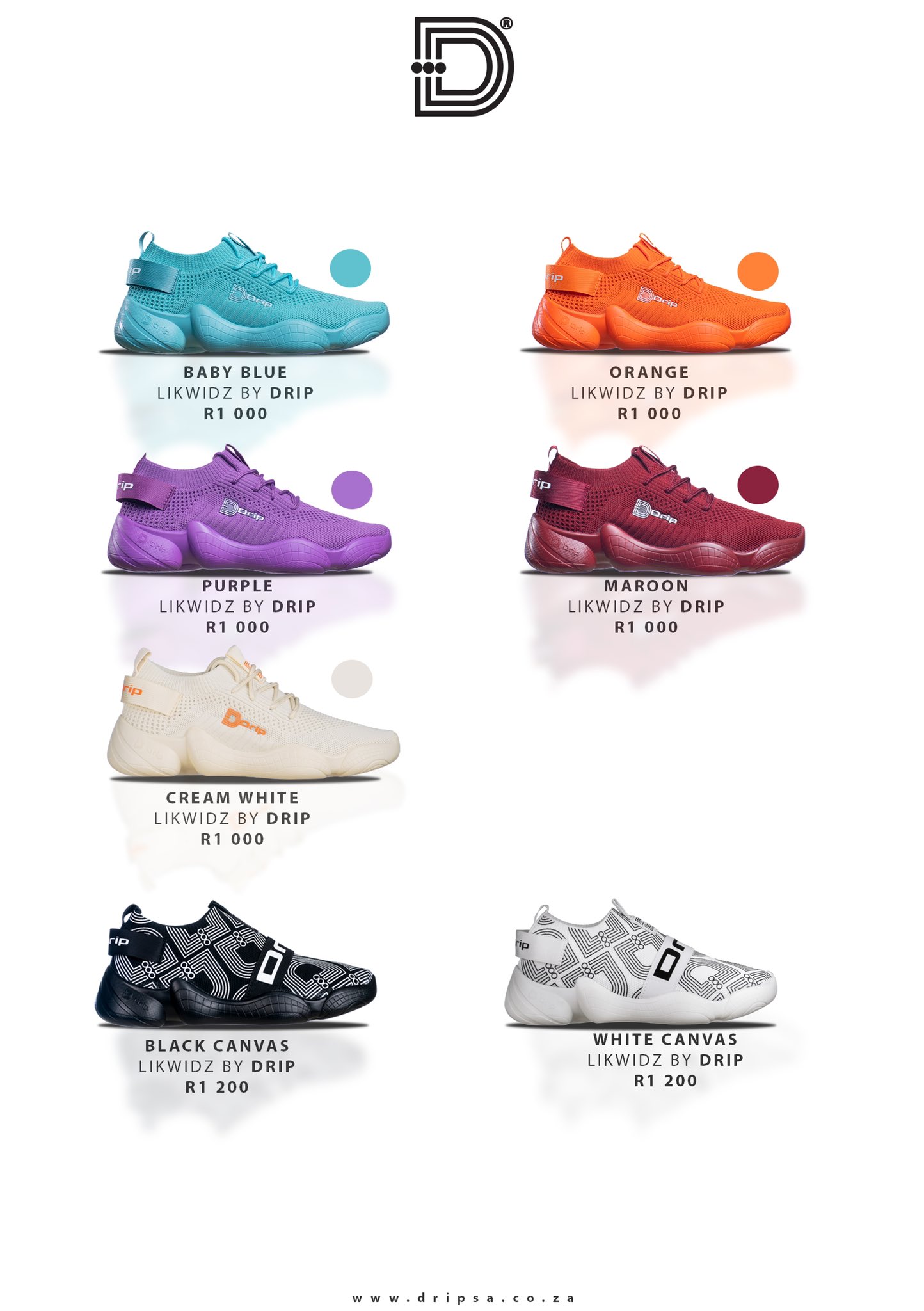 Drip sneakers sale for ladies