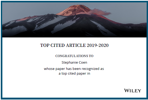 steph_coen's tweet photo. Hey cool! Our paper is "top-cited!" This work was led by @KWilson3320 as part of her masters in geog in @TheHEALab @westernuGeoEnv, published in the Canadian Geographer (@CanGeographers). So gr8 2 see it creating such impact! https://t.co/WfEtWfjc9X #ActiveTravel @WileyGeography https://t.co/t4zHzpl3sB