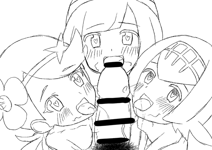 進化した試練を受けたい落書きです 