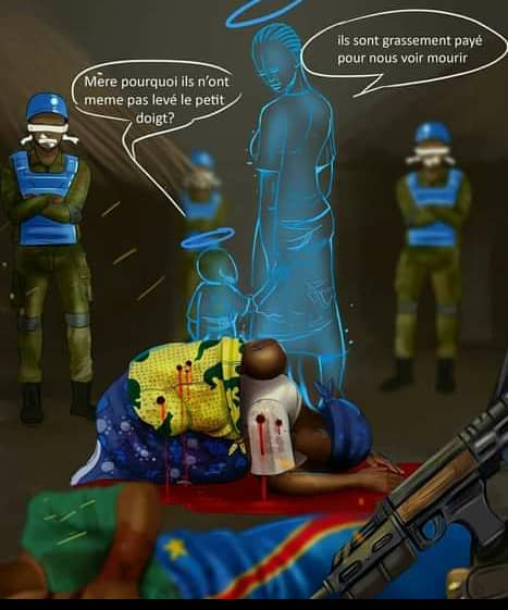 A picture is equivalent to thousands words. Action is what Beni people and DRC citizens expect from UN peace keepers.