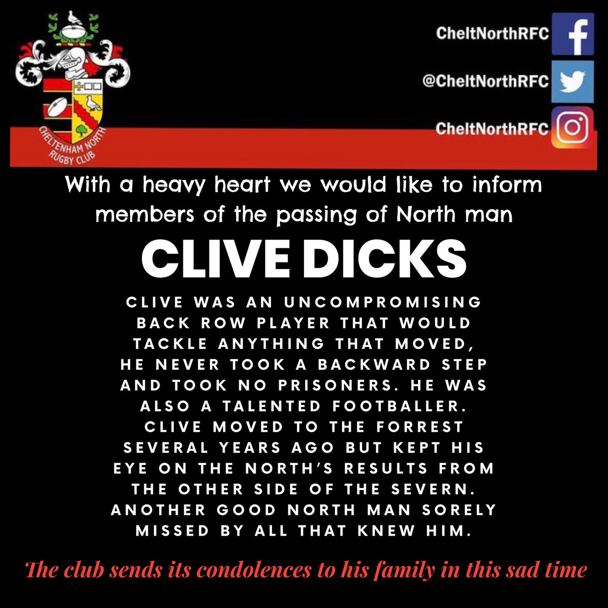 Cheltenham North RFC (@CheltNorthRFC) on Twitter photo 2021-04-15 10:44:57