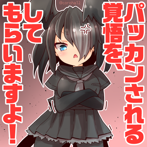 ころは ハシブトガラス ぷんすこなときに投げつけてください けもフレ３ けものフレンズ T Co Norxrgrdkc Twitter