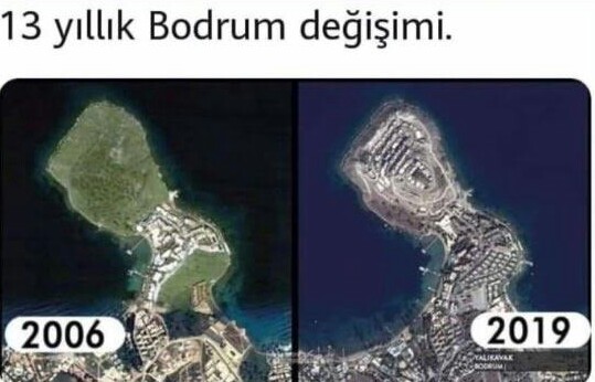 cinayettir's tweet photo. Aç gözlülükte, rantta, görgüsüzlükte, barbarlıkta, talan ve yagmacilikta...
Avrupanin bizi kıskandığını(!) ispatlayan iki ibretlik fotograf. Birinci fotografta 100 yilda neredeyse yol kenarindaki taslar bile degismemis.
ikici fotoda 13 yilda topografya değişmiş... https://t.co/JELAQZ73tw