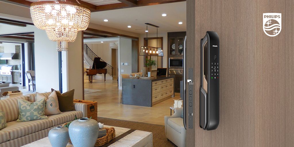 mat Fabrikant mobiel Philips EasyKey on Twitter: "Philips 9200 smart door lock supports the  unlocking methods of fingerprint, PIN code, card, mechanical key, and app,  you can choose the suitable one as you wish. https://t.co/iwhdkHtVyA" /