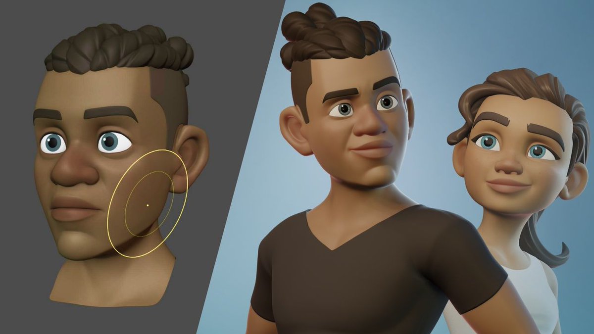BlenderStudio_'s tweet image. Announcing Snow: Stylized Character Workflow Update ⛄

Rain got company! Watch the timelapses following the creation of Snow and join Julien on today&apos;s Livestream! 🔴  
cloud.blender.org/blog/announcin… #b3d #BlenderCloud