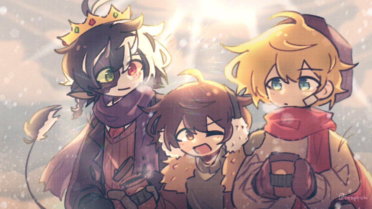 「benchtrio comfort doodle :]
[untag when 」|aichi🎗 👑のイラスト