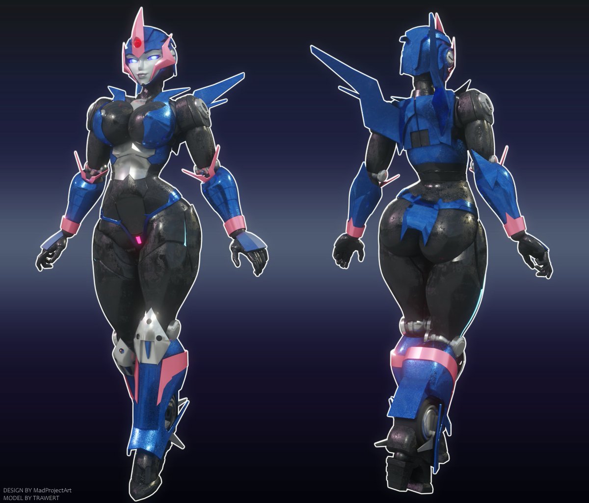 Arcee Hope you enjoy this model!Model by me Design by @MadProjectArt #Arcee #Model #3D #N...