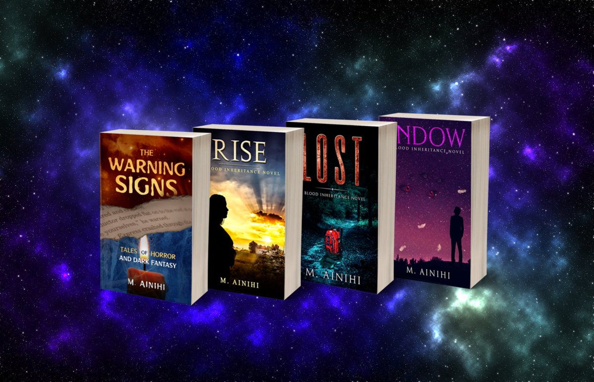 Explore Concealed Realms in The Warning Signs: Tales of #Horror and #darkfantasy 
Discover #SomeSecretsAreBetterLeftBuried in The Blood Inheritance Novels
Life is no fairy-tale after Amanda learns of the Jinn. #iartg #ian1 #epicfantasy 
View my books: viewauthor.at/MAinihi