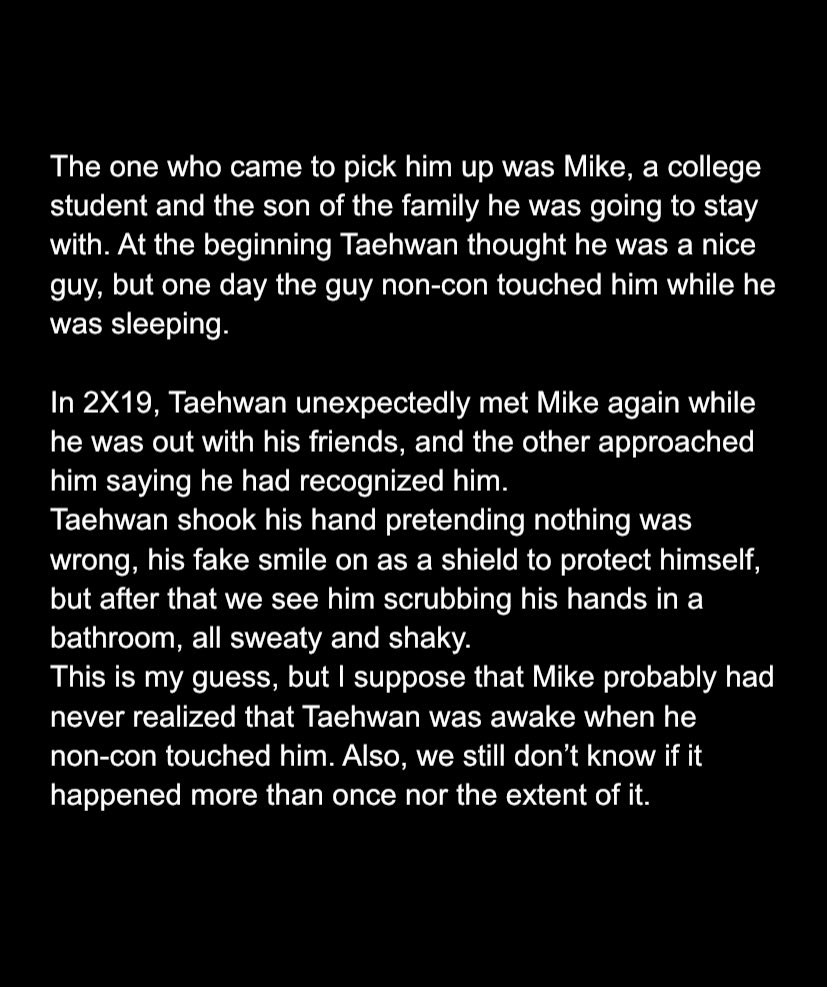 After what happened, Taehwan decided to leave the school and to finish the semester with a homestay experience.
