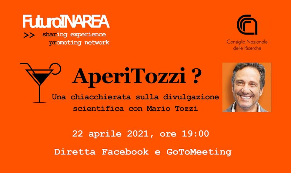 📢CI SIAMO! GIOVEDÌ 22 APRILE ore 19:00🕖
🗣️LIVE TALK con MARIO TOZZI <a href="/OfficialTozzi/">Mario Tozzi ⛏</a>
💡DA NON PERDERE!!!🔝🔝#scienza #divulgazione
LINK EVENTO: global.gotomeeting.com/join/724644309 o facebook.com/events/8867275…
<a href="/CNRsocial_/">CNR Consiglio Nazionale delle Ricerche</a>