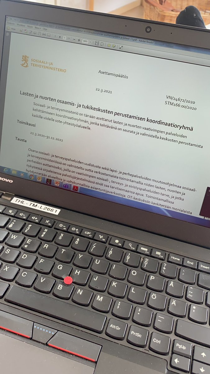 Lasten ja nuorten vaativimpien palveluiden kehittämistä kaikille tulevaisuuden sote-yhteistyöalueelle. <a href="/STM_Uutiset/">Sosiaali- ja terveysministeriö</a> <a href="/THLorg/">THL</a>