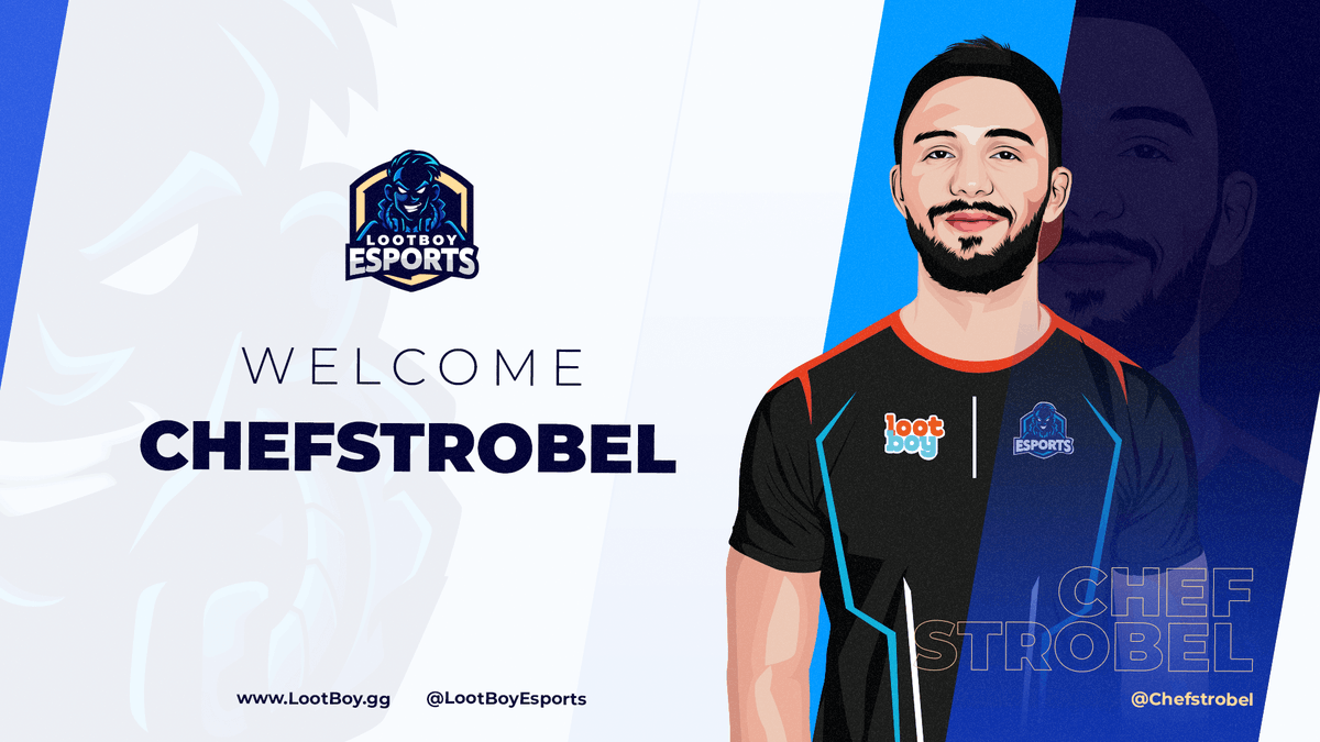 AightEU's tweet photo. Joining us as Content Creator and Fortnite Player today:

@Chefstrobel

Welcome to LootBoy Esports!
#LootUP https://t.co/XqdQjb4JwX