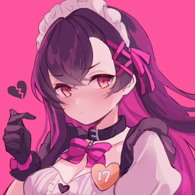 昨日インスタに上げたバーチャルネットアイドルの姿アイコンこっちにもあげとくね 