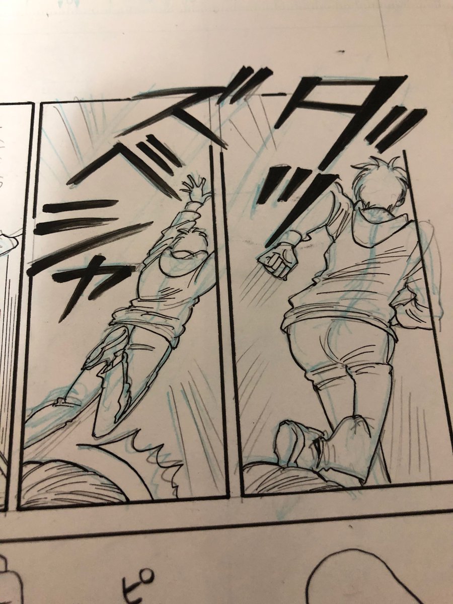このヴィクトルから逃げた後にこける勇利よく描いてる気がする… 