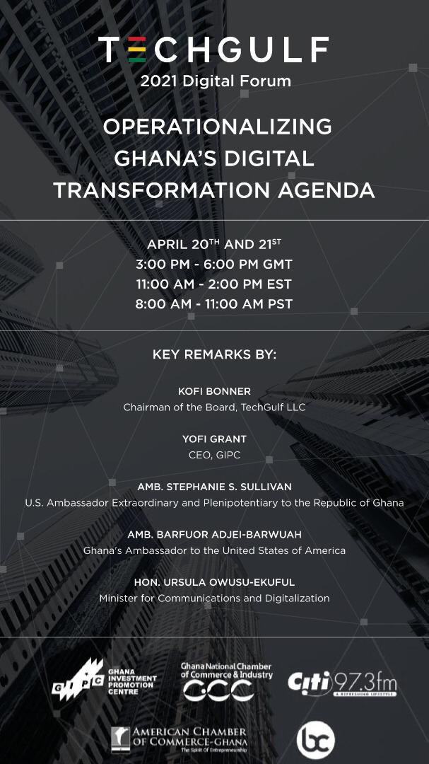fasare3's tweet photo. Digital Innovation Forum 2021!

The Ghanaian Government-led ‘Digital Ghana Agenda’ seeks to establish Ghana as the leader in technological innovation in sub-Saharan Africa by 2023. 

Register here: https://t.co/h772YzHAlg

1/2 https://t.co/GobpIScIdz