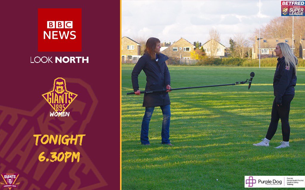 Huddersfield Giants Women tweet media