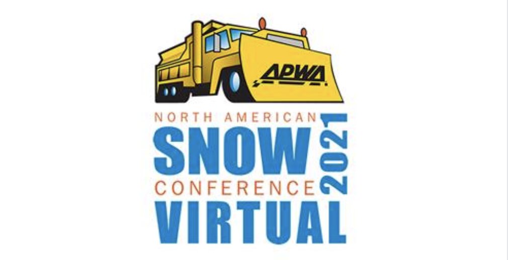 We’re proud to support APWA and are looking forward to the snow &amp; ice educational sessions next week at the Virtual Snow Conference on 4.20 - 4.22! Learn more about the event here: bit.ly/3e7gna2