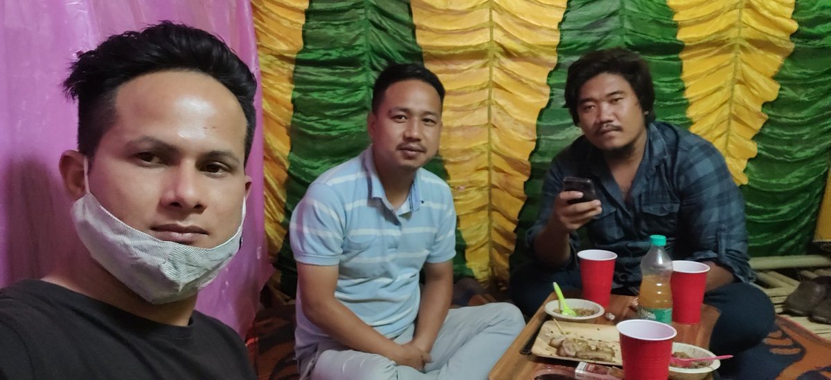 Shonaam4's tweet photo. Final day of #Longte festival celebration at Nyokum Lapang, Itanagar.
My first attendance in #Longte_festival. 
A VERY HAPPY LONGTE TO ALL. 🌾🌾🌾🌾 https://t.co/iLtsyVEV2H