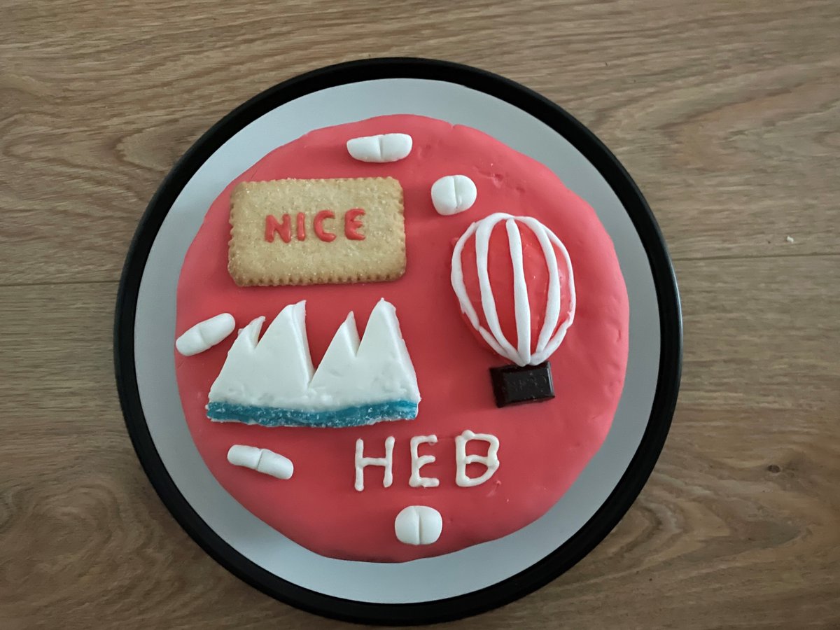 Health Economics & Health Policy @ Bristol (@uobrishehp) on Twitter photo Votes are in, the wait is over... the Winner of 'The Great HEB Bake Off' for the 'most HEB-loving bake' is this magnificent #healtheconomics cake by <a href="/K_Breheny/">Katie Breheny</a> featuring the famous ICECAPs of Bristol, NICE and a Bristol Balloon: Votes are in, the wait is over... the Winner of 'The Great HEB Bake Off' for the 'most HEB-loving bake' is this magnificent #healtheconomics cake by <a href="/K_Breheny/">Katie Breheny</a> featuring the famous ICECAPs of Bristol, NICE and a Bristol Balloon: