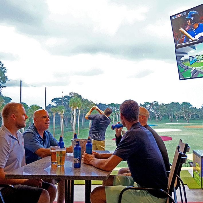 BigShotsVB's tweet photo. Tax Day? 🧾 Nah, today’s Fun and Relax Day. 👏🏽 OK, we made it up, but celebrate it here at BigShots Golf in Vero! Swing by, order some tasty eats 🍕 and delicious drinks 🍸 from our Bunker Bar &amp; Grille and compete with your buddies in one of our climate-controlled tee boxes! 🏌️ https://t.co/H94H0crJRu