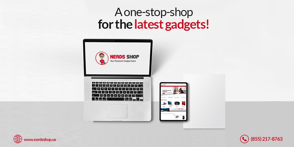 nerdsshop's tweet image. Experience seamless order placement and delivery for the latest #gadgets only at #NerdsShop. Browse through the magnificent collection of #laptops, #desktops, #software, etc., and many more! Visit- NerdsShop.us now to start #shopping!

#tech #WFHgadgets #technology