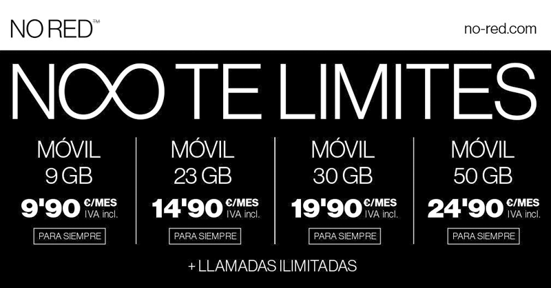NORED_world's tweet photo. N♾ TE LIMITES. 📲 Elige la tarifa que mejor se adapte a tus necesidades. Yoigo, Orange y Movistar, 3 coberturas dentro de una misma SIM. Precio para siempre. 

📞 Llama gratis al 910 600 781.
🚀 Ve más allá, úsanos.
👉 https://t.co/M10eREw3Qh https://t.co/vgHJ95MFnC
