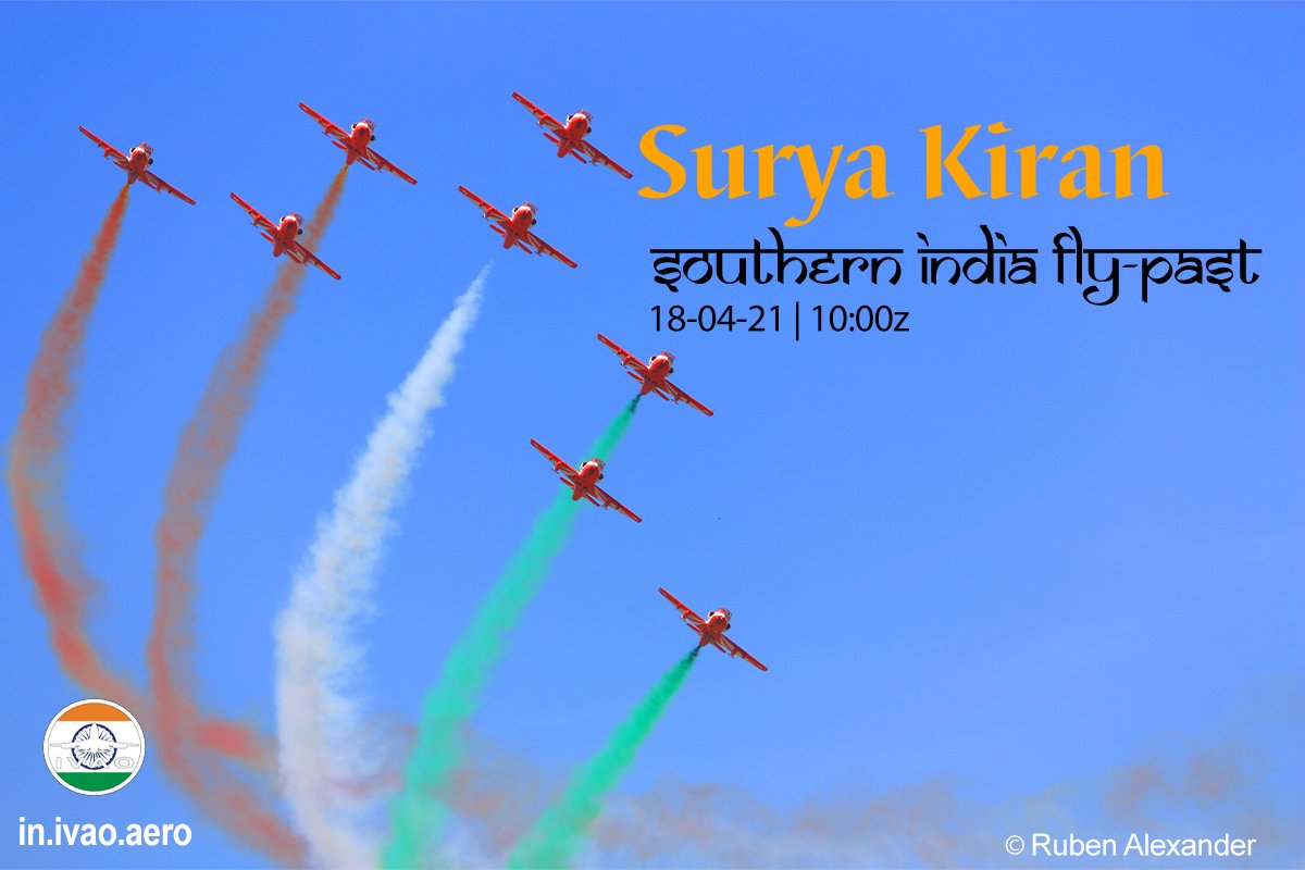 3 days to GO!
It is imperative you register and attend the briefing to participate!
sod.ivao.aero/event-84