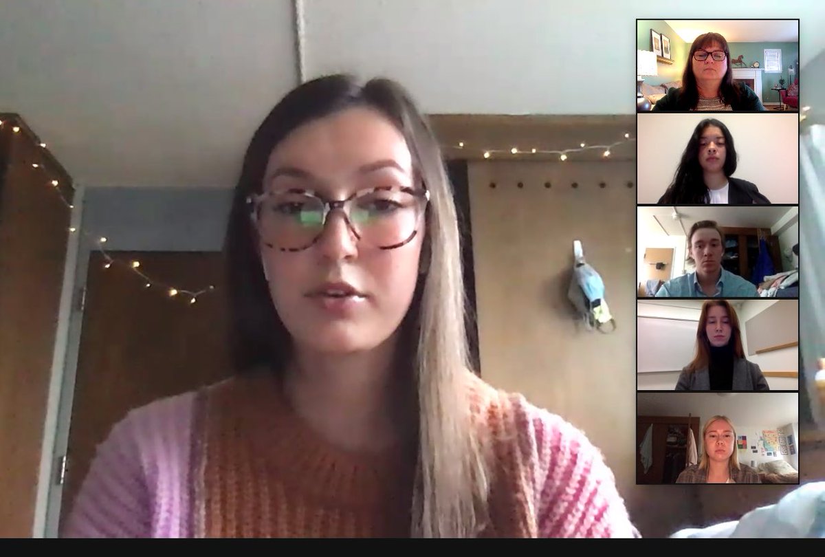 Kudos to my students <a href="/NewhousePR/">NewhousePR</a> for presenting some awesome media briefings today. They are PR pros in the making! #PRL214