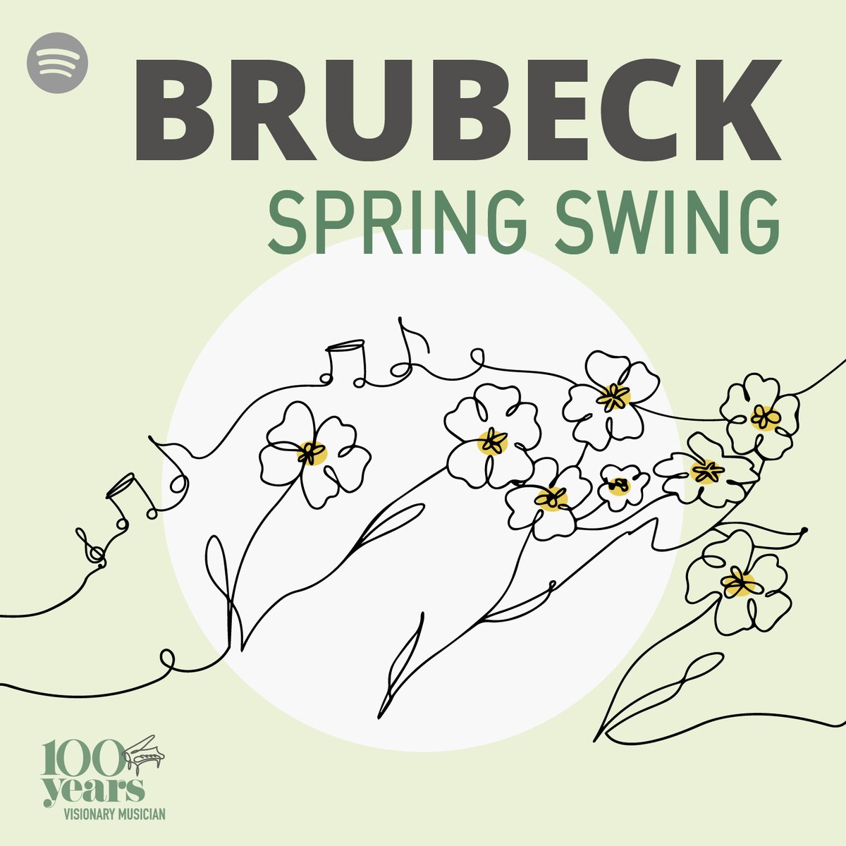 Spring has swung! 🌷🌱Dance along with Dave on this brand new “Brubeck Spring Swing” @Spotify playlist. 🎧Turn on your speakers and click the 🎶 link below 🎶 to get into the spring groove. 😎 open.spotify.com/playlist/6IhJF…