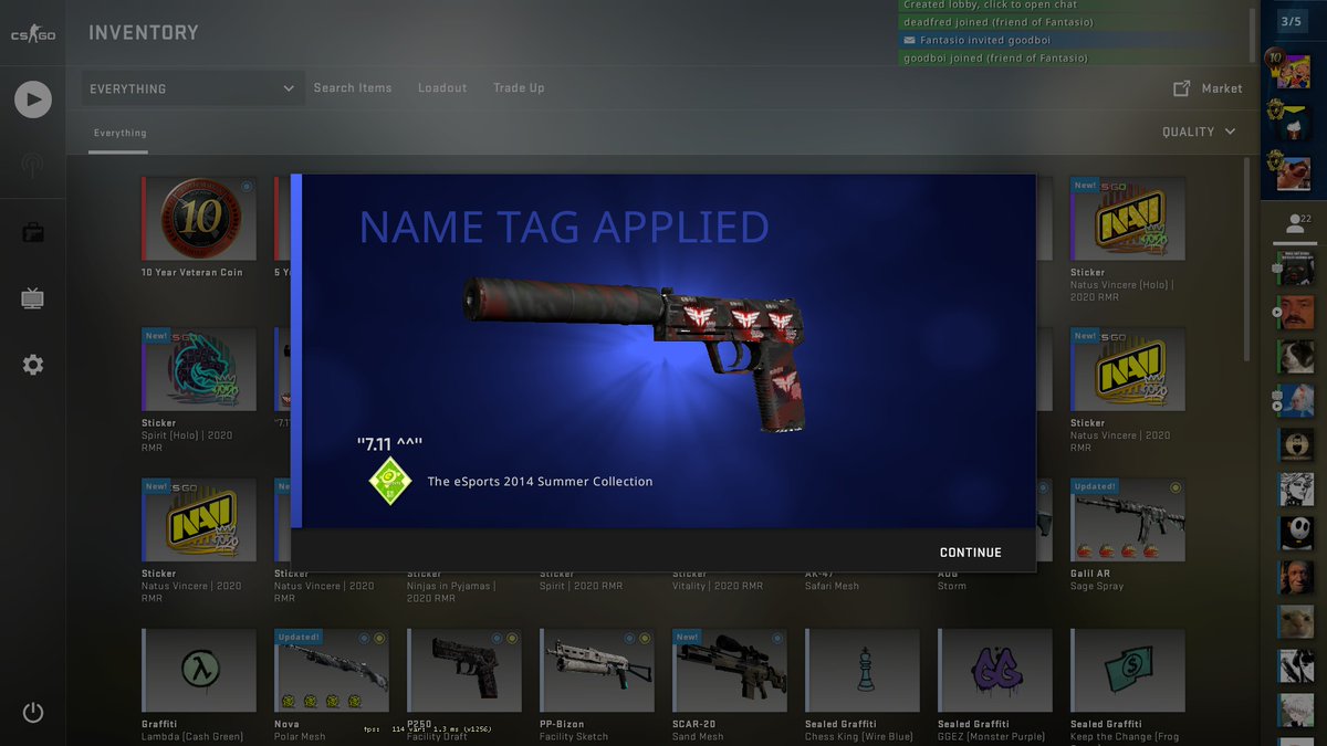 FantasioCS's tweet image. First craft on my first gun :)