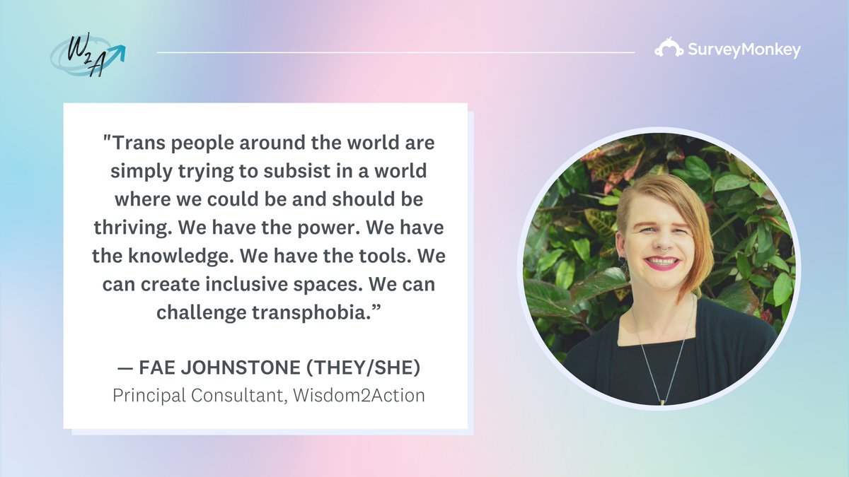 The inspiring <a href="/FaeJohnstone/">Fae Johnstone 🏳️‍⚧️🏳️‍🌈</a> from <a href="/Wisdom2Action/">Wisdom2Action</a> sat down with us last week to help us understand trans visibility and share how we can all work together to support trans people and communities. Here is what they had to say.🏳️‍⚧️