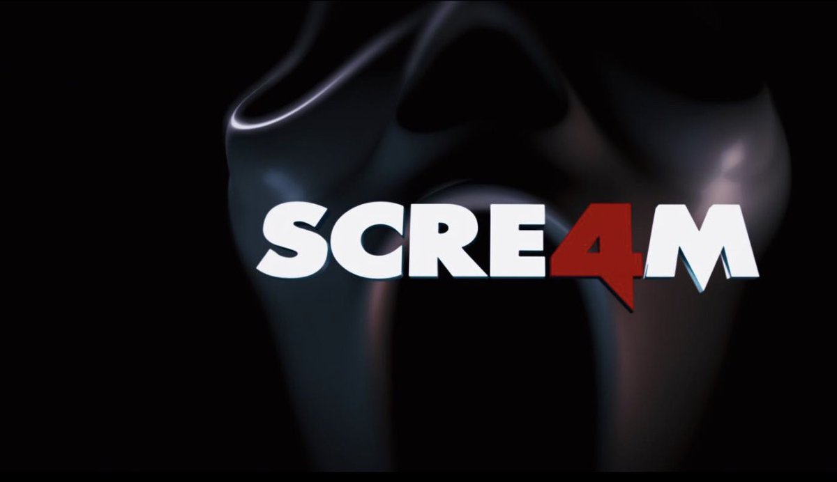 TheScreamSeries's tweet image. On this day, 10 years ago, SCREAM 4 was released! This was the final film directed by the master of horror, Wes Craven ❤️🔪