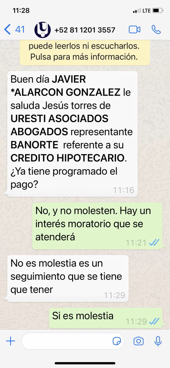 Javier_Alarcon_'s tweet photo. 6 años pagando religiosamente y por 10 días @Banorte_mx avienta la carrocería. Está claro el interés moratorio, entonces... ¿para qué empezar a hostigar? Ya me imagino el stress de miles que, en diferentes tamaños, nos hemos atrasado. ¡Y apenas viene lo peor de los rezagos! https://t.co/MFEGOYQJJ3