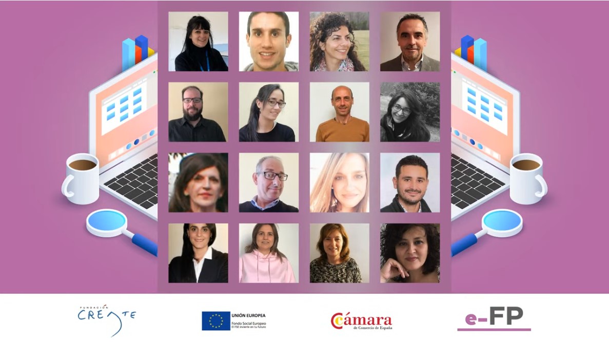 eFPEmprende's tweet photo. ¡Muchas gracias a todos nuestros profesores del programa #eFP por vuestro apoyo y colaboración! #eChallenge21 https://t.co/A9LwO3dCHO