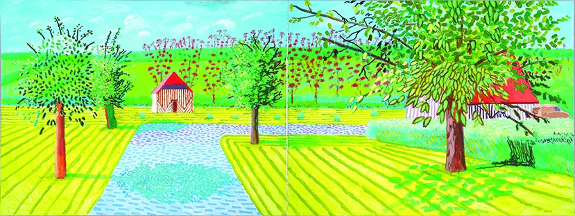 .

David Hockney
The Entrance
From Spring Cannot be Cancelled

#davidhockney  #iPad painting  #spring2020
.
.